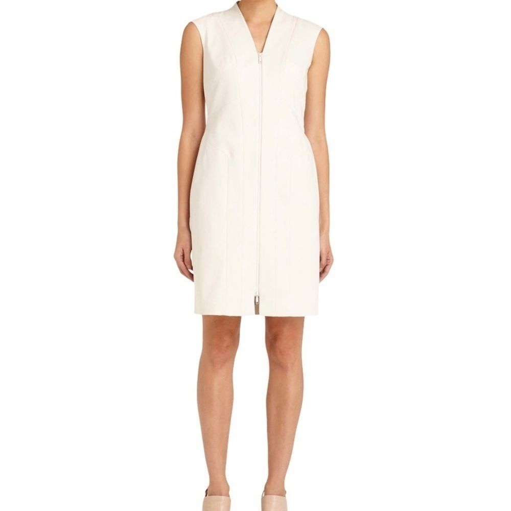 Lafayette 148 New York zip front dress